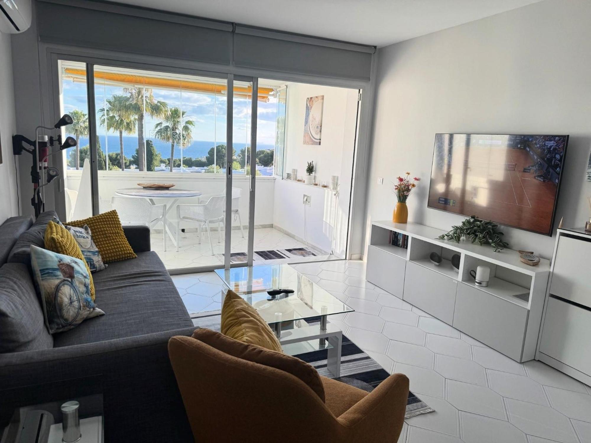 Amazing Sea View Apartment In Miraflores ラ・カラ・デ・ミハス エクステリア 写真